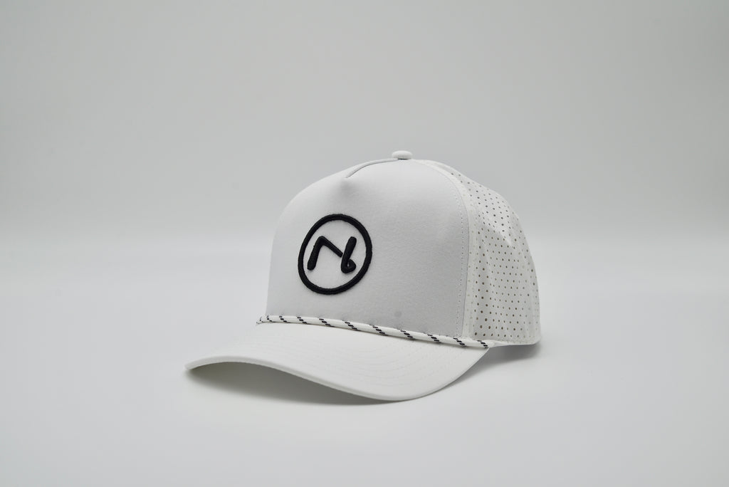 Noxbe Performance Rope Hat (White)